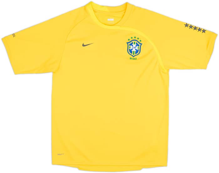 2008-09 Brazil Nike Training Shirt - 8/10 - (M)