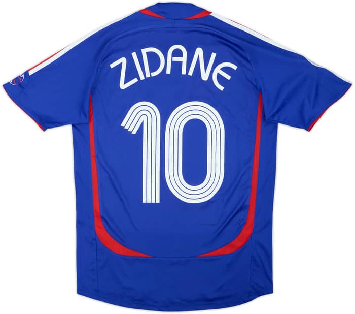 2006-07 Francia Camiseta Local Zidane #10 - 9/10 - (S)