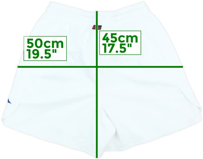 2000-02 Italy Player Issue Home Shorts #18