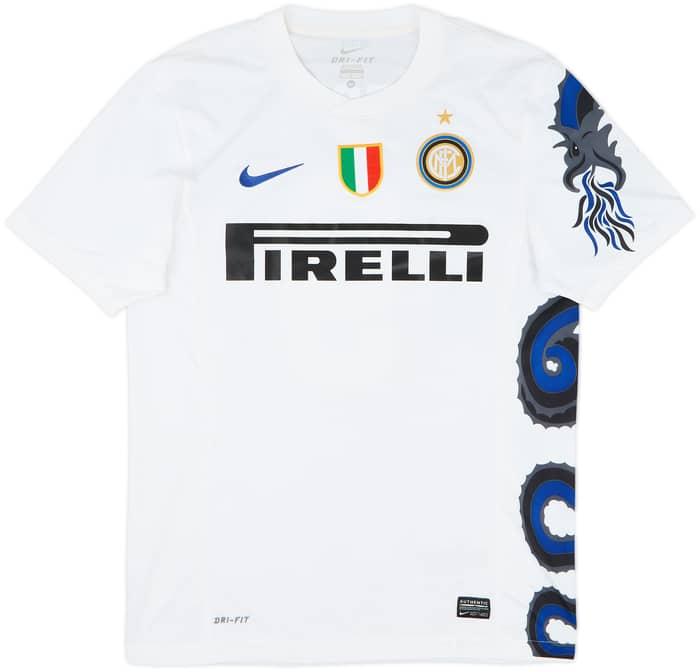2010-11 Inter Milan Away Shirt Eto'o #9 - 9/10 - (M)