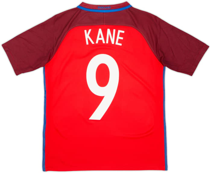 2016-17 England Away Shirt Kane #9 - 8/10 - (XL.Boys)