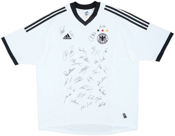 2002-04 Germany 'Signed' Home Shirt - 8/10 - (XL)