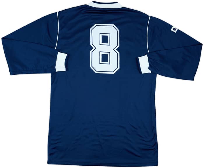1986 Scotland U-18 Match Issue Home L/S Shirt #8 (Callaghan)