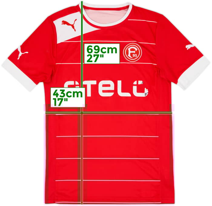 2012-13 Fortuna Dusseldorf Home Shirt - 5/10 - (S)