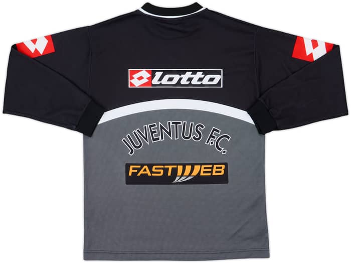 2001-02 Juventus Lotto Scuola Calcio Training L/S Shirt - 8/10 - (XS)