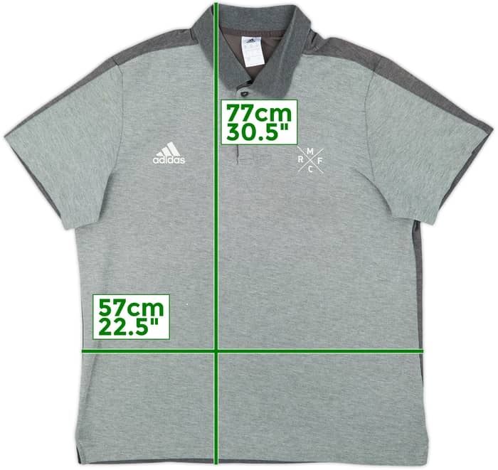 2014-15 Real Madrid adidas Polo Shirt - 9/10 - (XL)