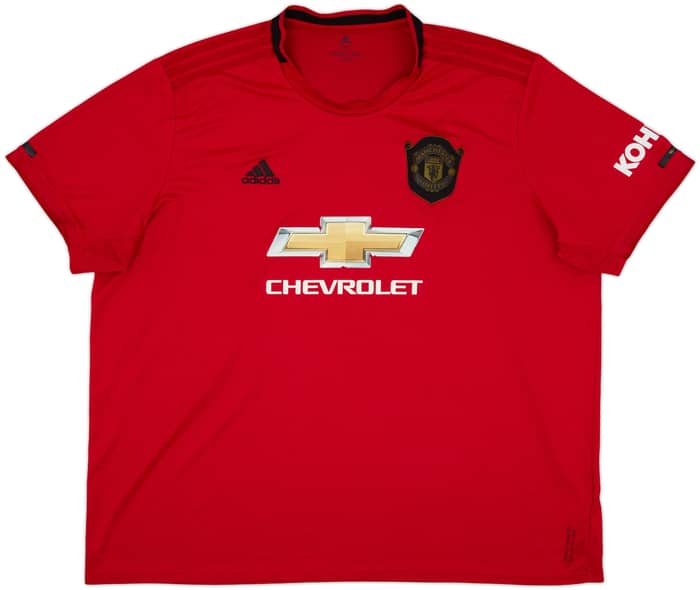 2019-20 Manchester United Home Shirt B.Fernandes #18 - 6/10 - (3XL)