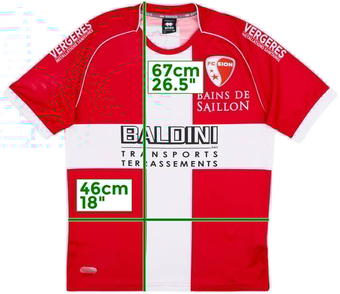 2012-13 FC Sion Away Shirt - 5/10 - (M)