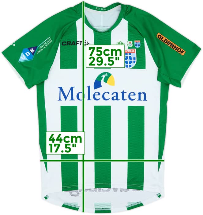 2017-18 PEC Zwolle Away Shirt - 7/10 - (XS)