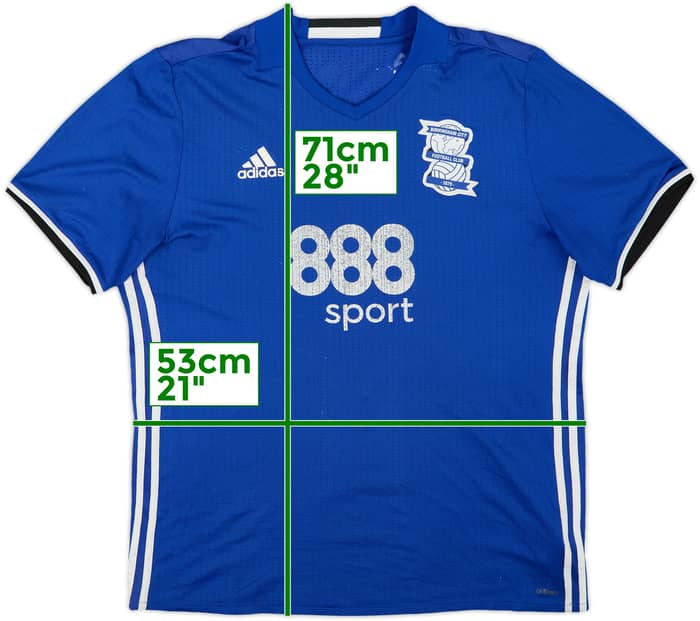 2016-17 Birmingham Home Shirt - 5/10 - (L)