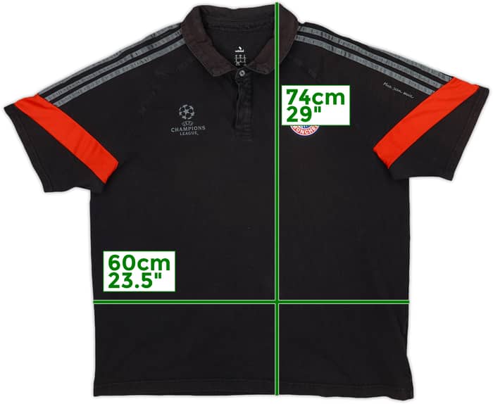 2014-15 Bayern Munich adidas Polo Shirt - 6/10 - (XL)