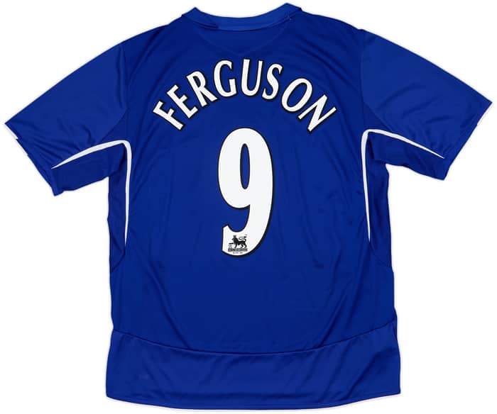 2005-06 Everton Home Shirt Ferguson #9 - 10/10 - (XL)