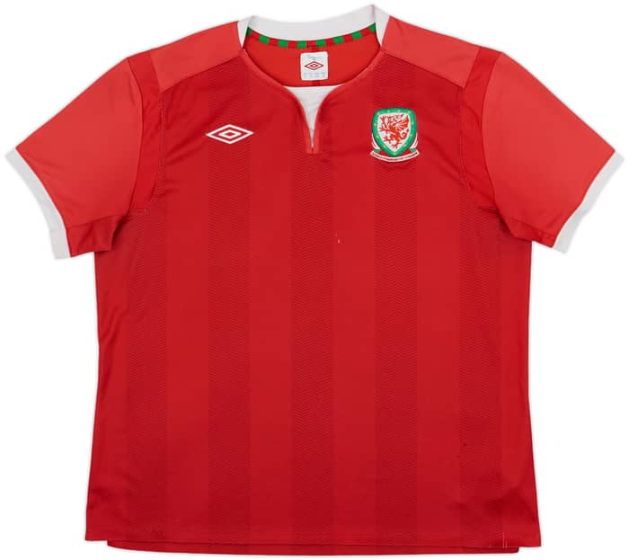 2011-12 Wales Home Shirt - 6/10 - (XL)