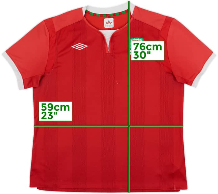 2011-12 Wales Home Shirt - 6/10 - (XL)