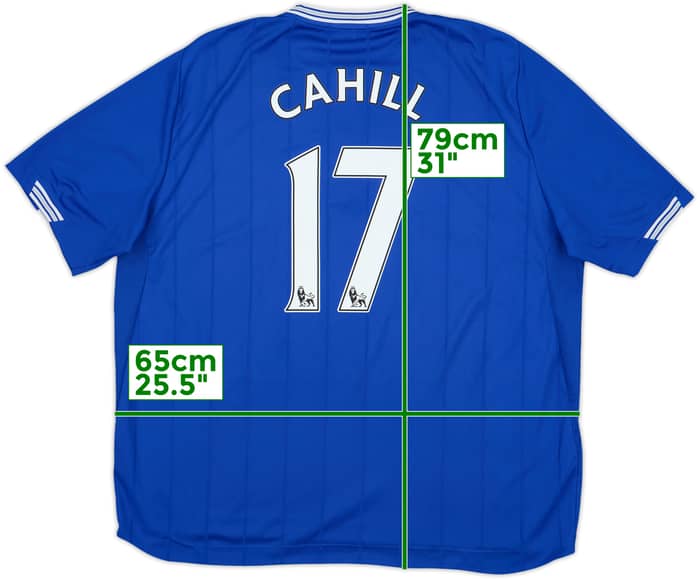 2009-10 Everton Home Shirt Cahill #17 - 6/10 - (XXL)