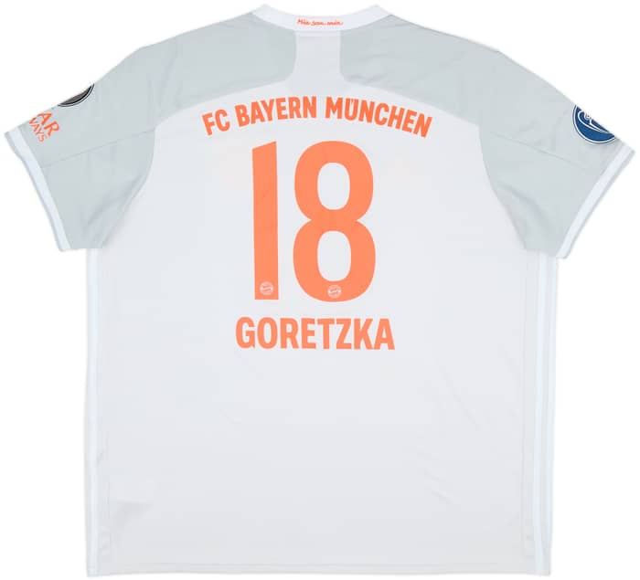 2020-21 Bayern Munich Away Shirt Goretzka #18 - 8/10 - (3XL)