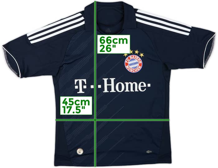 2008-09 Bayern Munich Away Shirt - 8/10 - (M.Boys)