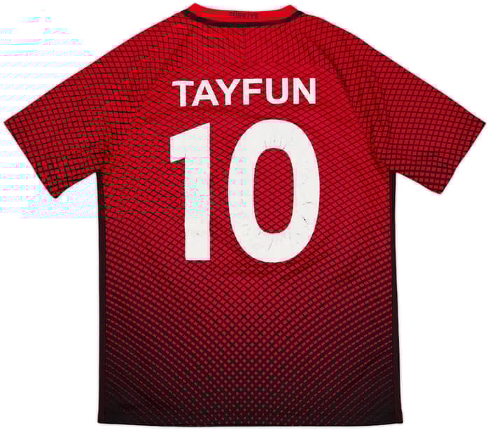 2016-17 Turkey Home Shirt Tayfun #10 - 7/10 - (M)