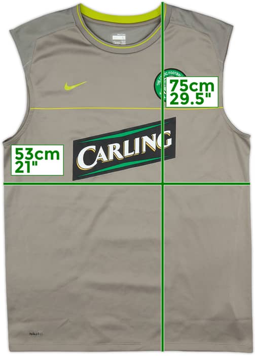2008-09 Celtic Nike Training Vest - 9/10 - (L)