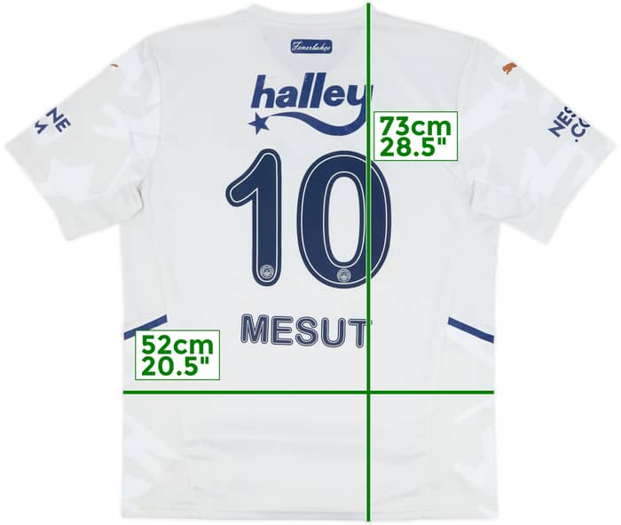 2021-22 Fenerbahce Away Shirt Ozil #10 - 5/10 - (L)