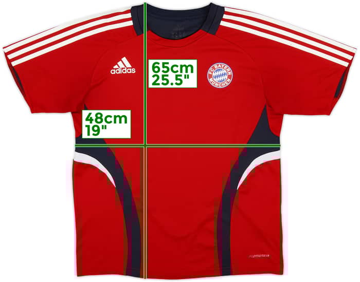 2008-09 Bayern Munich adidas Training Shirt - 9/10 - (M)