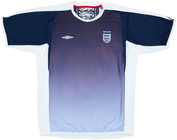 2004-06 England Umbro Training Shirt - 5/10 - (M)