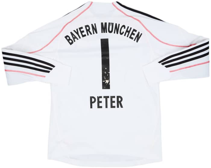 2009-10 Bayern Munich GK Shirt Peter #1 - 6/10 - (L.Boys)