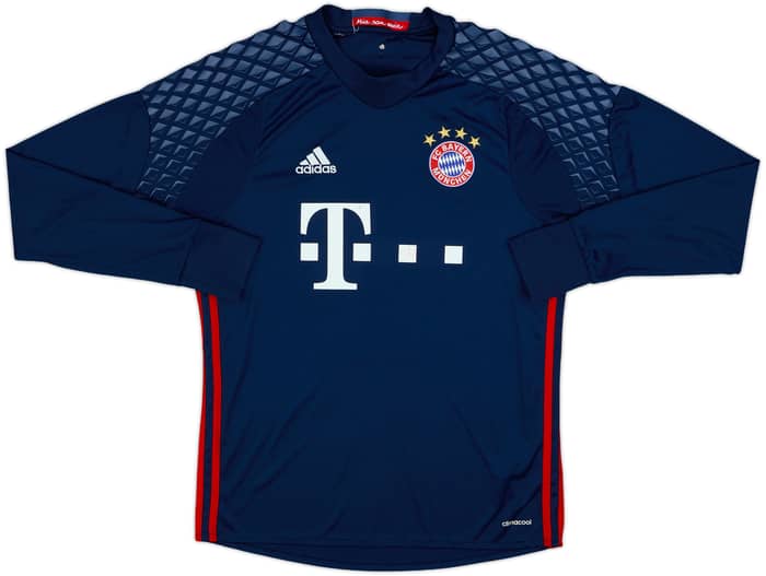 2016-17 Bayern Munich GK Shirt Neuer #1 - 5/10 - (XL.Boys)