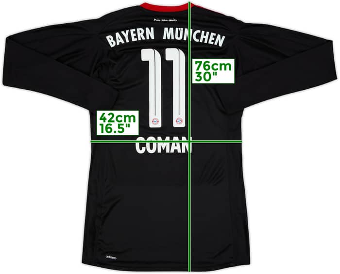 2017-18 Bayern Munich GK Shirt Coman #11 - 9/10 - (S)