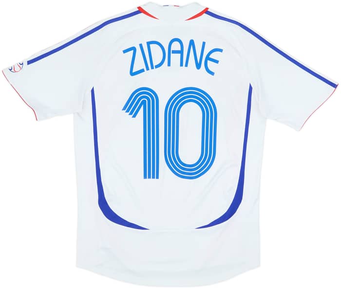 2006 France Away Shirt Zidane #10 - 6/10 - (M)