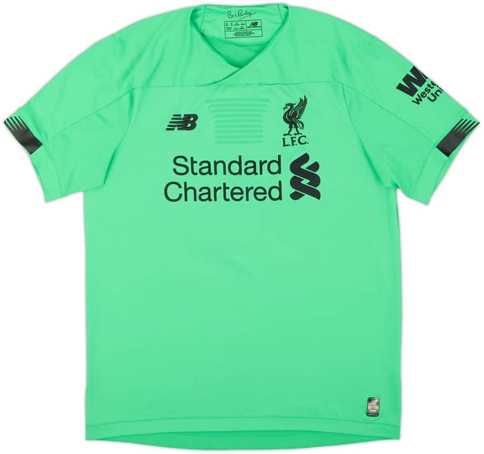 2019-20 Liverpool GK Shirt A.Becker #1 - 8/10 - (M)