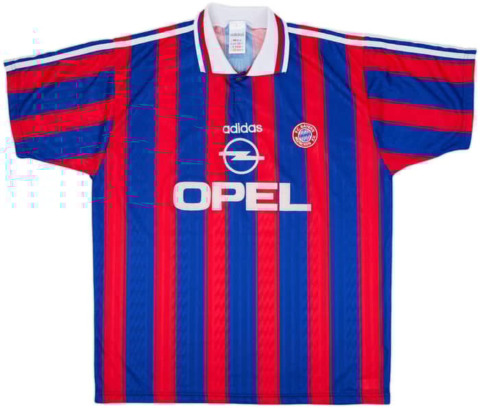 1995-97 Bayern Munich Signed Home Shirt Scholl #7 - 8/10 - (L)