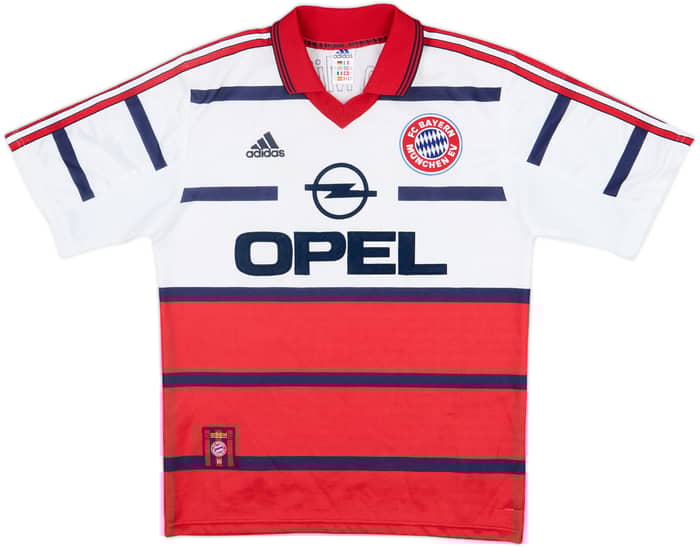 1998-00 Bayern Munich Away Shirt Sergio #13 - 9/10 - (S)