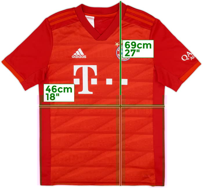 2019-20 Bayern Munich Home Shirt - 6/10 - (XL.Boys)