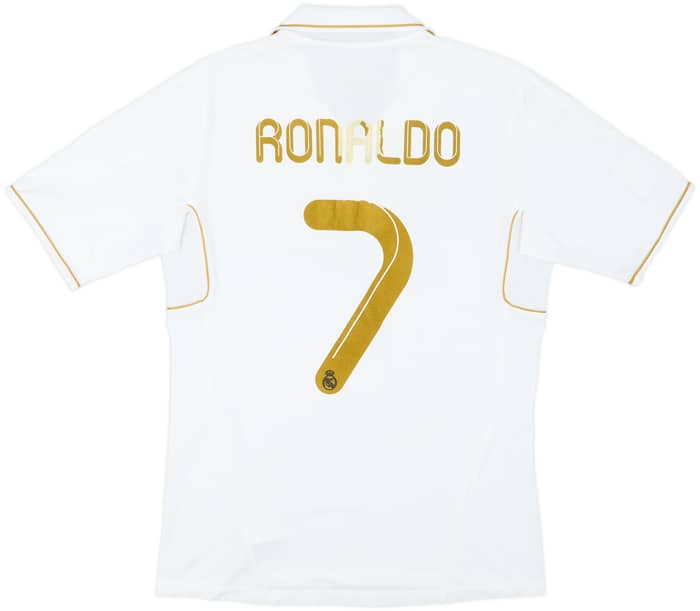 2011-12 Real Madrid Home Shirt Ronaldo #7 - 4/10 - (L)