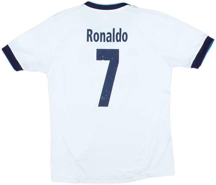 2012-13 Real Madrid Home Shirt Ronaldo #7 - 5/10 - (M.Boys)