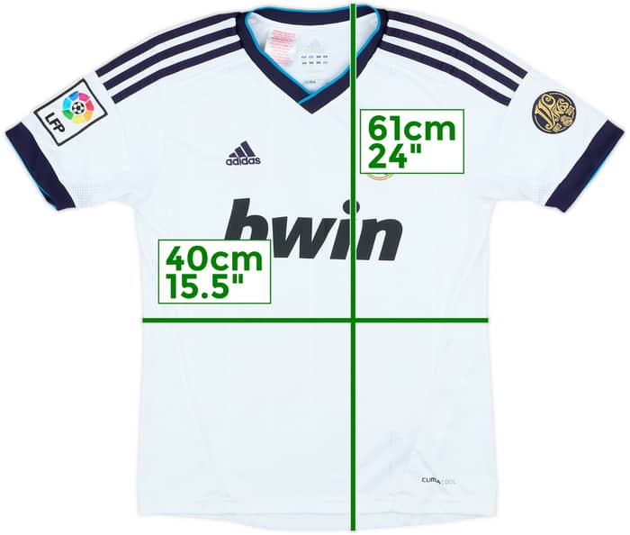 2012-13 Real Madrid Home Shirt Ronaldo #7 - 5/10 - (M.Boys)