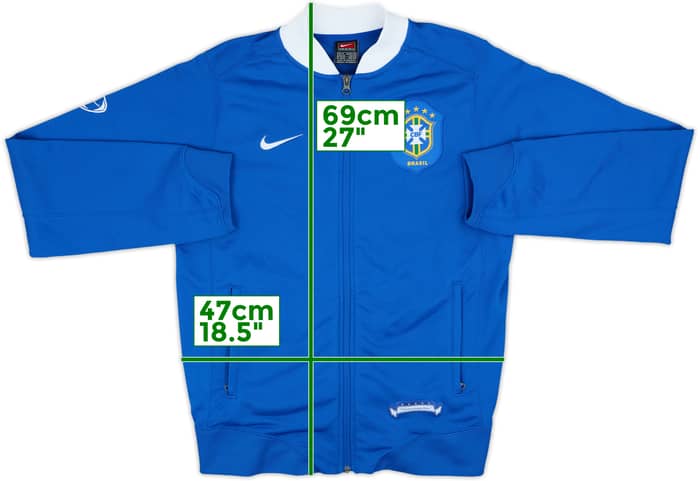 2006-07 Brazil Nike Track Jacket - 8/10 - (M)