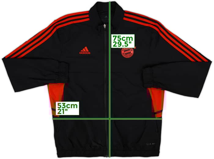 2022-23 Bayern Munich adidas Track Jacket - 9/10 - (L)