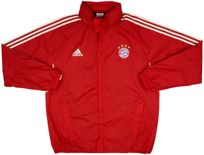 2011-12 Bayern Munich adidas Hooded Rain Jacket - 9/10 - (XXL)