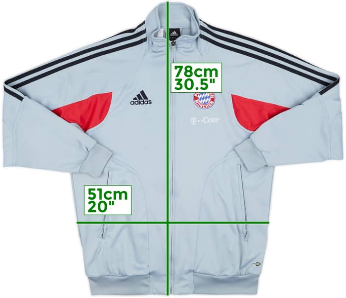 2004-05 Bayern Munich adidas Track Jacket - 6/10 - (XL.Boys)