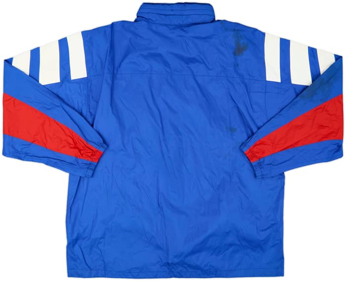 1995-96 Bayern Munich adidas Hooded Rain Jacket - 5/10 - (XL)