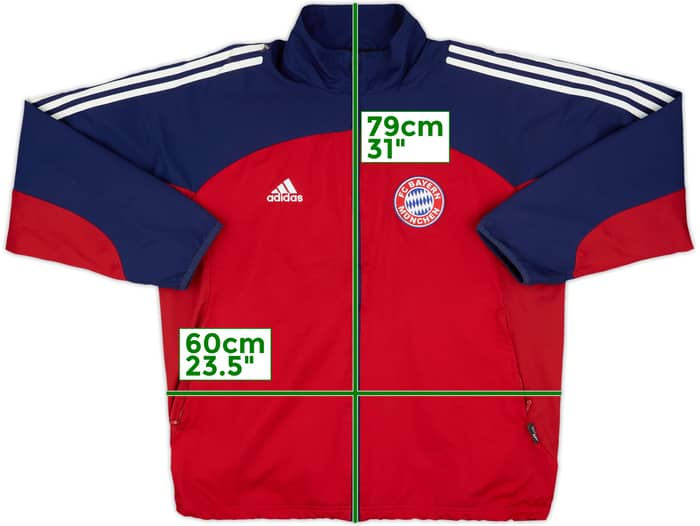 2003-04 Bayern Munich adidas Track Jacket - 8/10 - (M/L)