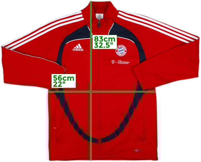 2008-09 Bayern Munich Player Issue adidas Track Jacket - 6/10 - (L)