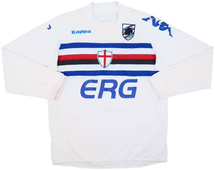 2007-08 Sampdoria Away L/S Shirt - 4/10 - (XXL)
