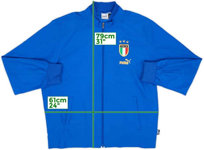 2004-05 Italy Puma Track Jacket - 8/10 - (L)