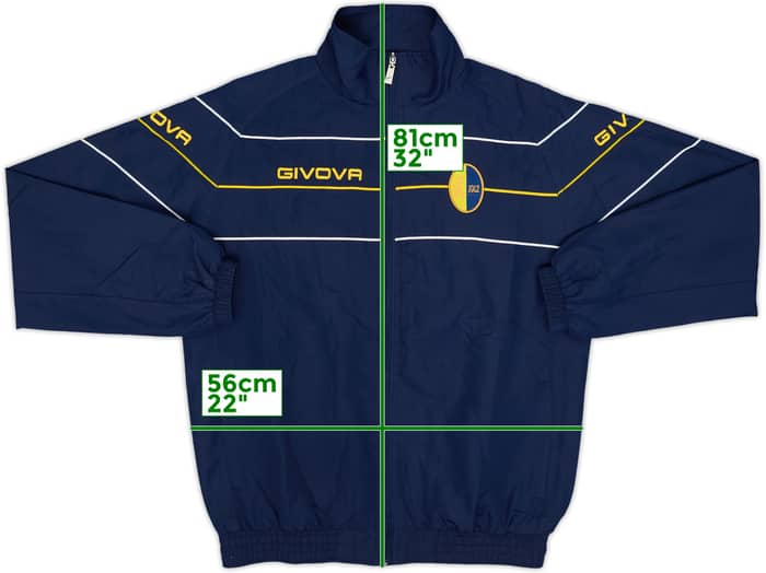 2011-12 Modena Givova Track Jacket - 8/10 - (L)