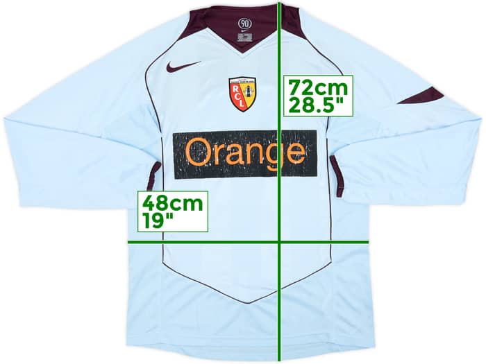 2004-05 Lens Third L/S Shirt - 5/10 - (M)