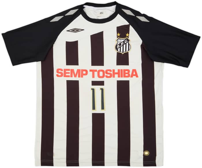 2008 Santos Away Shirt #11 - 5/10 - (L)