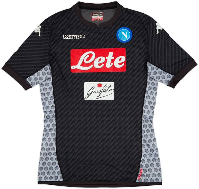 2017-18 Napoli Fourth Shirt - 7/10 - (XXL)